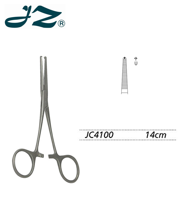 金钟止血钳 直有钩