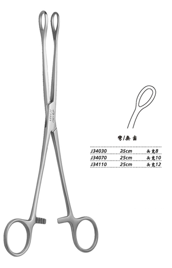 金钟海绵钳 弯无齿