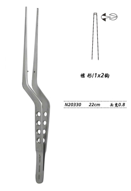 金钟显微镊 枪形