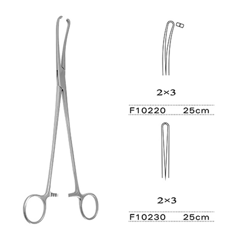 金钟子宫颈钳 F10220
