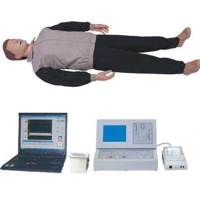  大屏幕液晶彩显高级自动电脑心肺复苏模拟人KAR/CPR500S-C