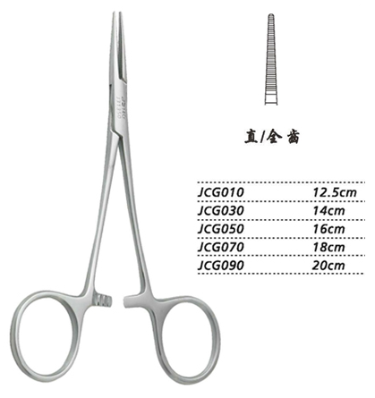 金钟止血钳精细
