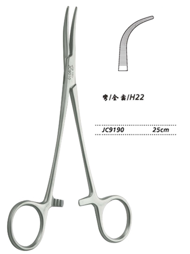 金钟止血钳胸腔止血钳