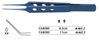 金钟缝线结扎镊角弯