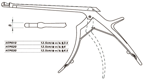 金钟上颌窦止血钳 