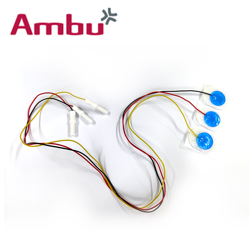 AMBU 丹麦安保蓝点心电电极片 NF-50-K/12/EU