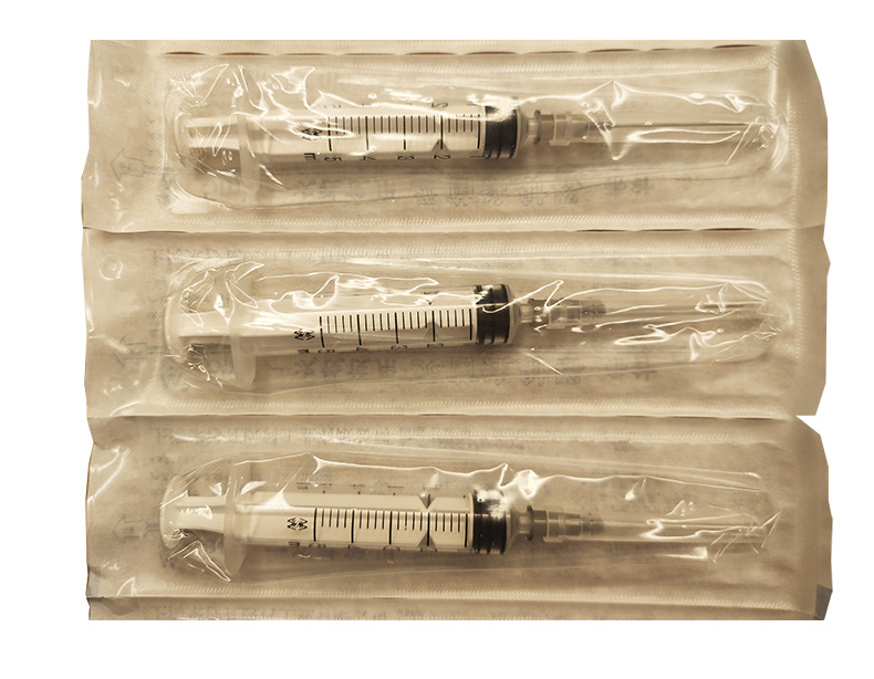 棱牌（米沙瓦） 一次性使用无菌注射器5ml 带针  纸塑包装 0.7*32TWLB 黑色 